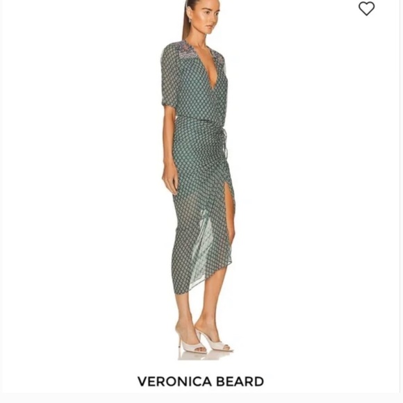 Veronica beard mariposa dress -8
Used once - Picture 2 of 3